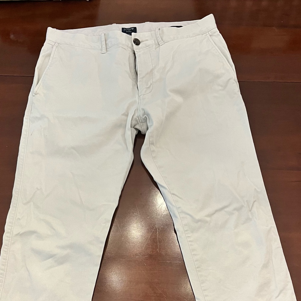 JCrew Slim Flex Khaki Pants